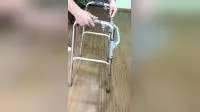 Medical Rollator Walker Walking Aid for Disabled Elderly Rehabilitation Aluminium Walker with OEM