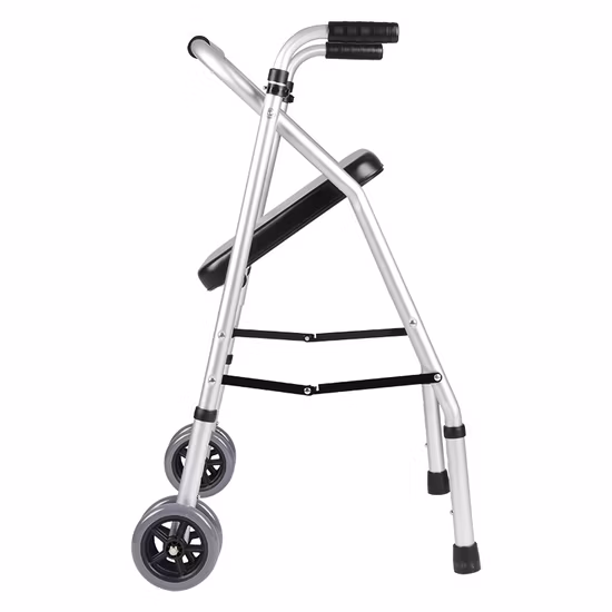 Walking Aids with Wheels Lightweight Folding Mobility Aids Medical Walker